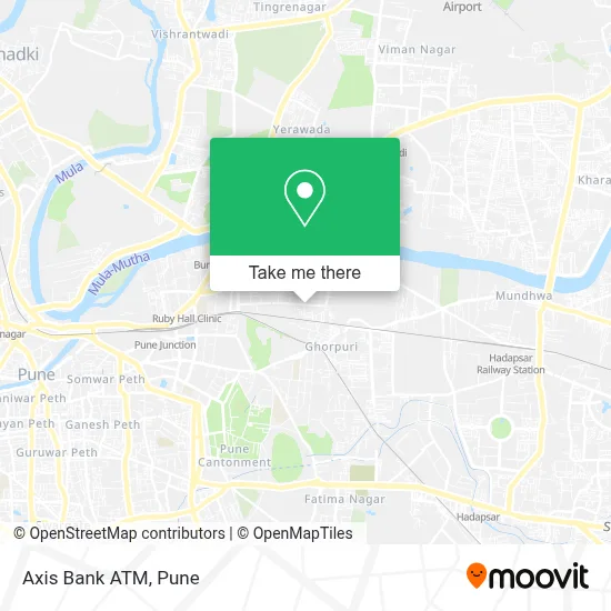 Axis Bank Atm map
