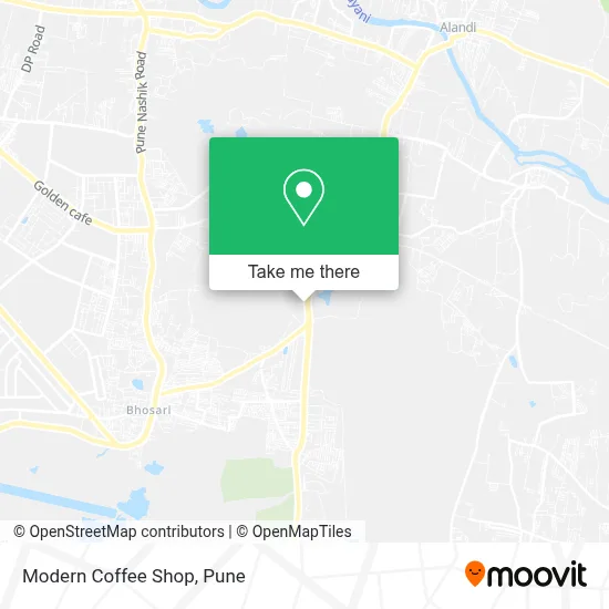 Modern Coffee Shop map