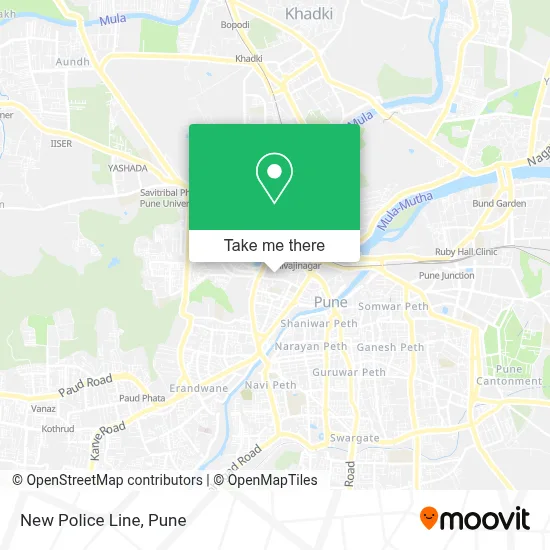 New Police Line map