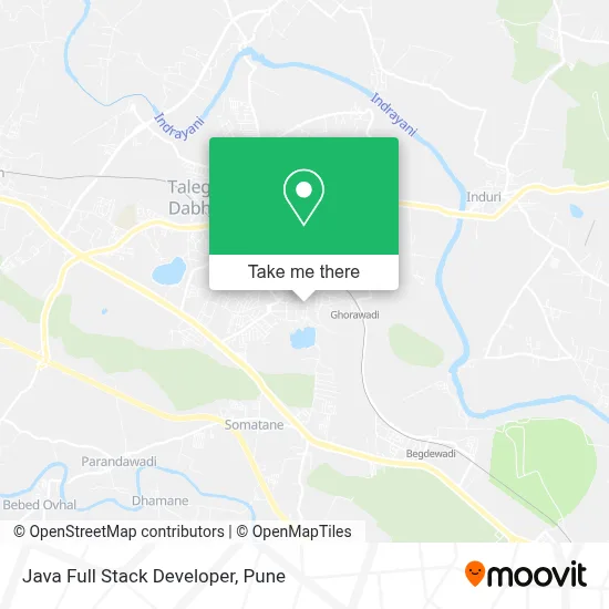 Java Full Stack Developer map