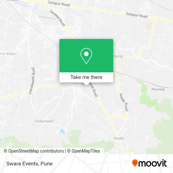 Swara Events map