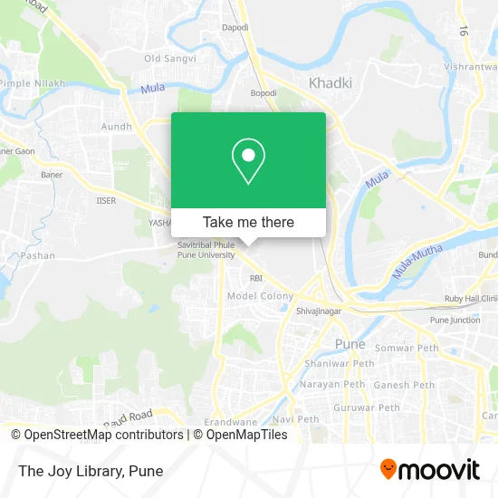 The Joy Library map
