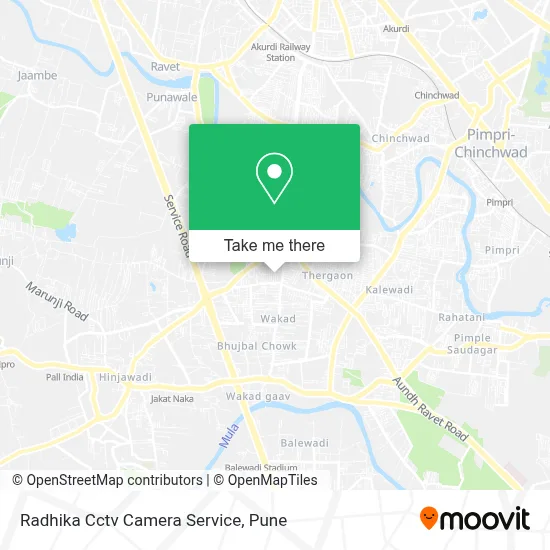Radhika Cctv Camera Service map