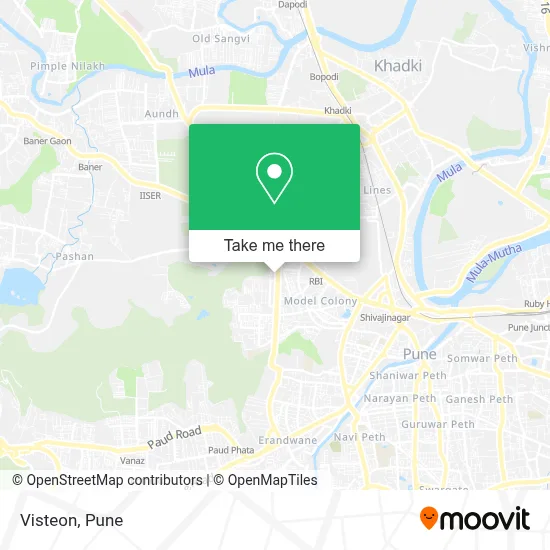 Visteon map