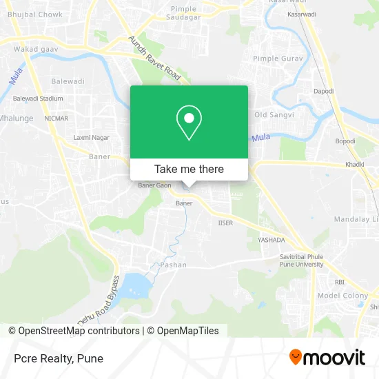 Pcre Realty map