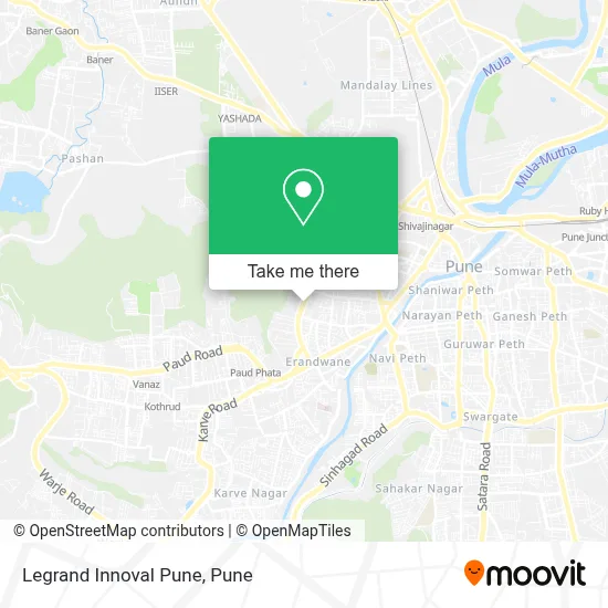 Legrand Innoval Pune map