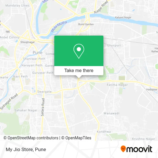 My Jio Store map
