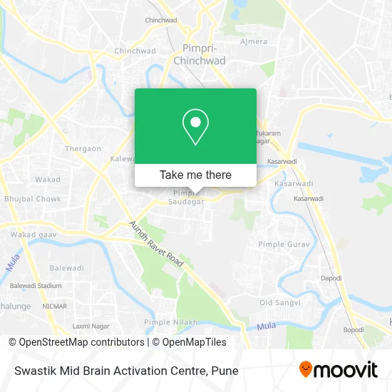 Swastik Mid Brain Activation Centre map