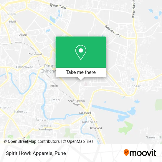 Spirit Howk Apparels map
