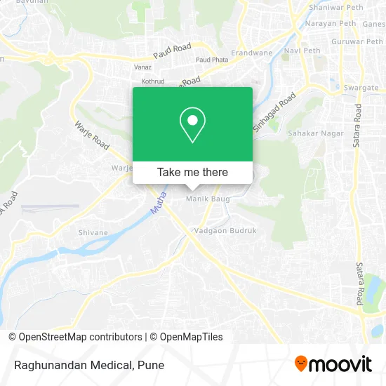 Raghunandan Medical map