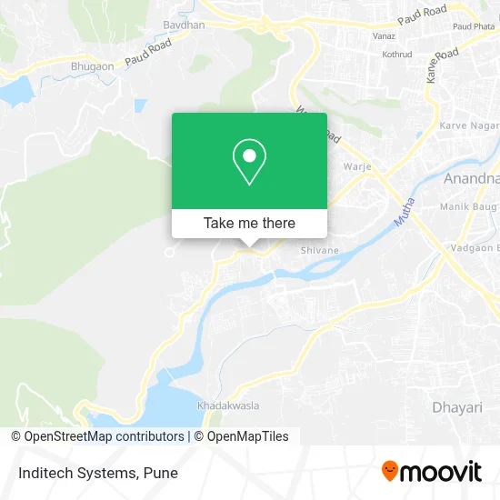 Inditech Systems map