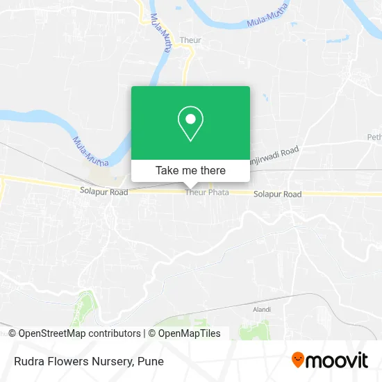 Rudra Flowers Nursery map