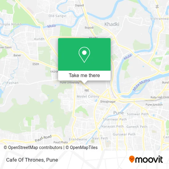 Cafe Of Thrones map
