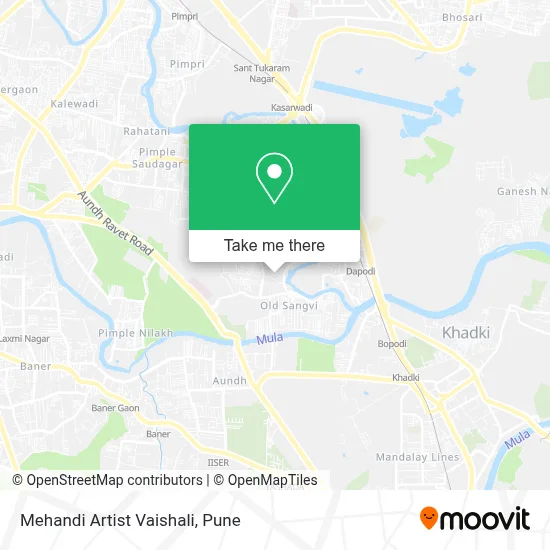 Mehandi Artist Vaishali map