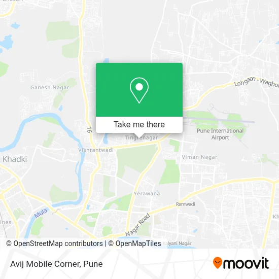 Avij Mobile Corner map