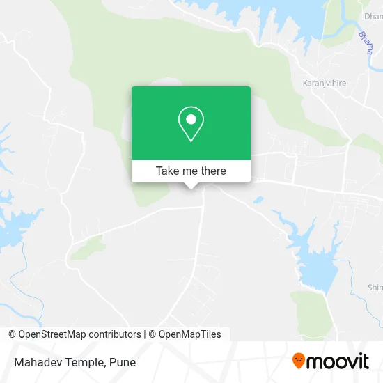 Mahadev Temple map
