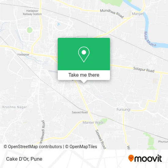 Cake D'Or map