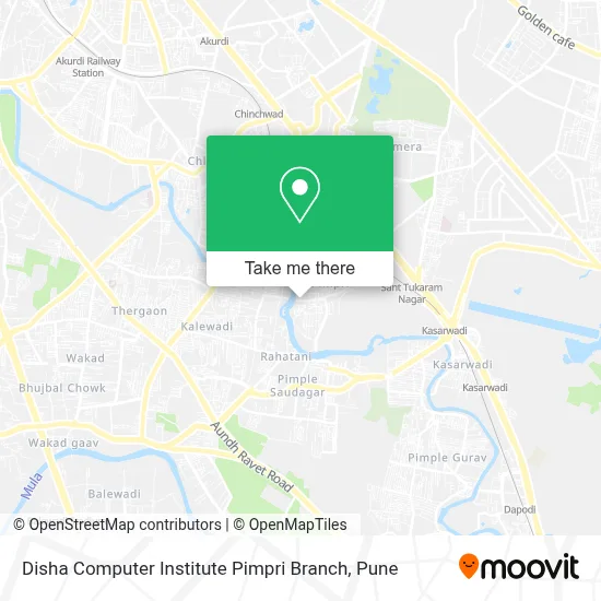 Disha Computer Institute Pimpri Branch map