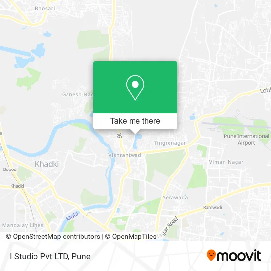 I Studio Pvt LTD map
