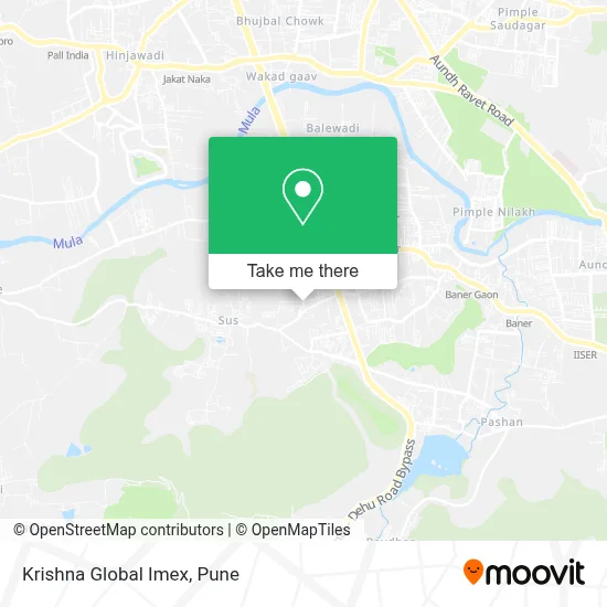Krishna Global Imex map