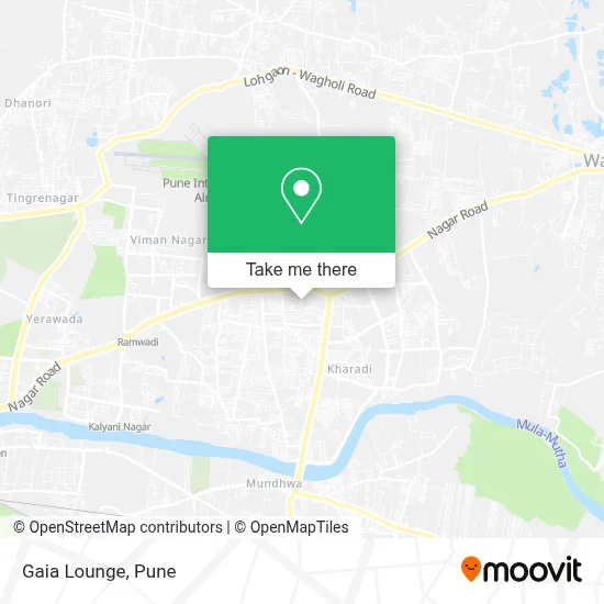 Gaia Lounge map