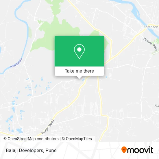 Balaji Developers map