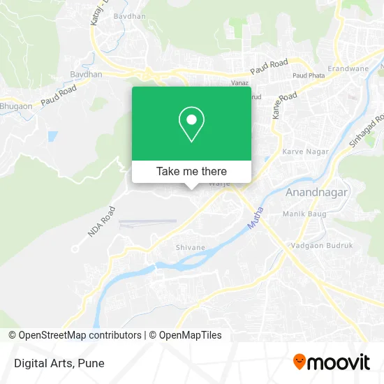 Digital Arts map
