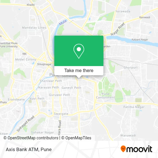 Axis Bank Atm map