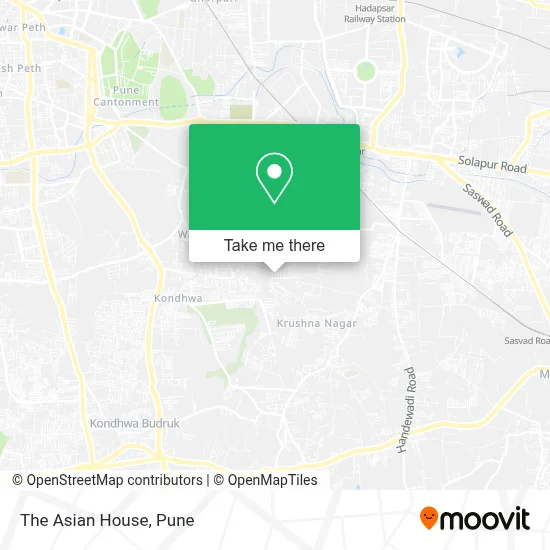 The Asian House map