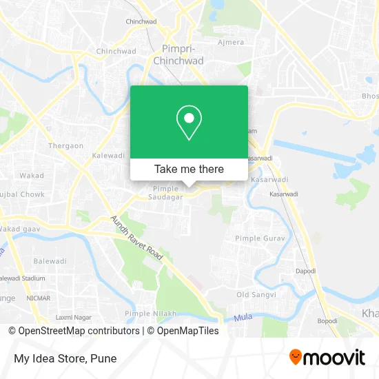 My Idea Store map