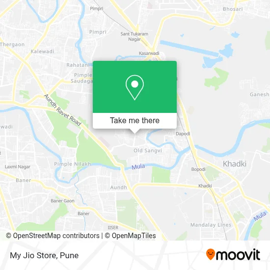 My Jio Store map