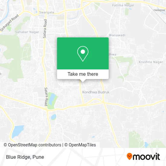 Blue Ridge map