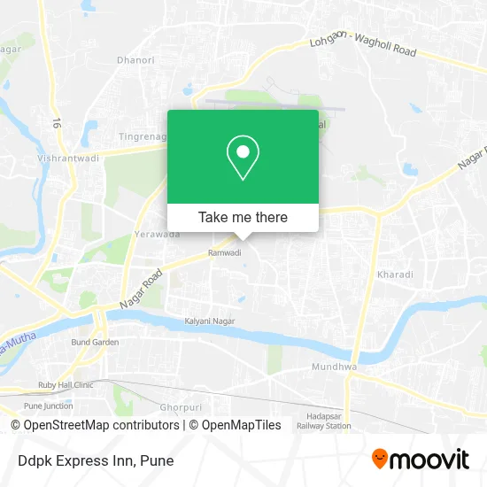 Ddpk Express Inn map