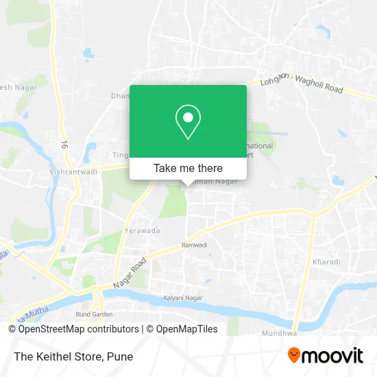 The Keithel Store map