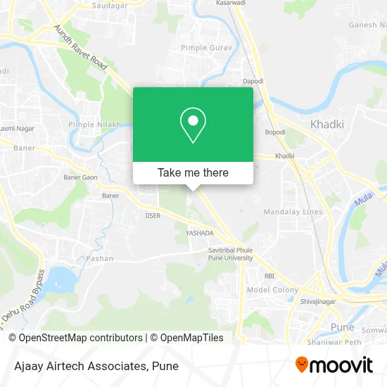 Ajaay Airtech Associates map