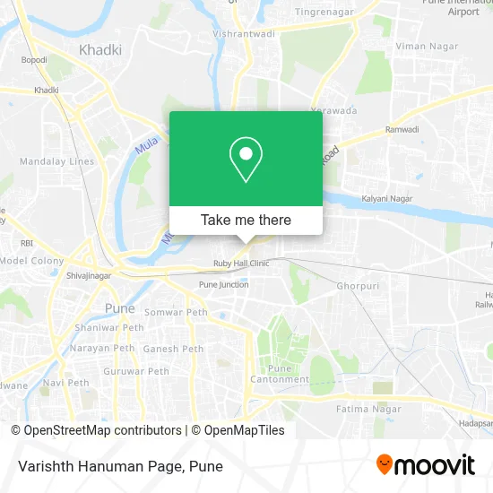 Varishth Hanuman Page map