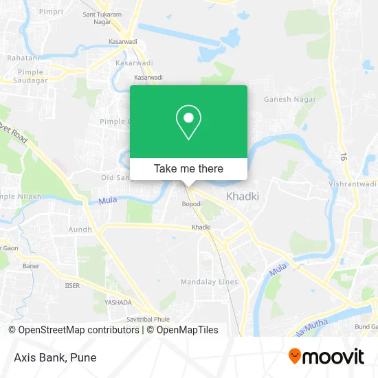 Axis Bank map
