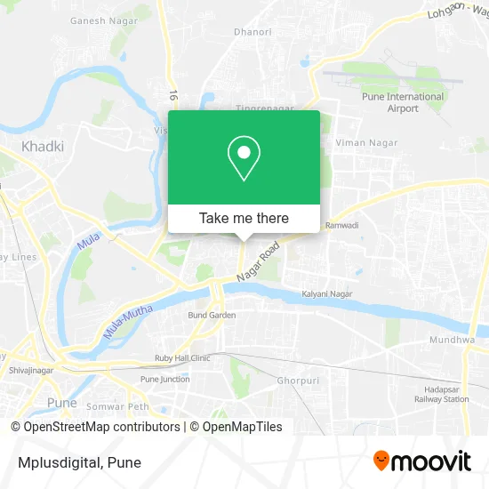 Mplusdigital map