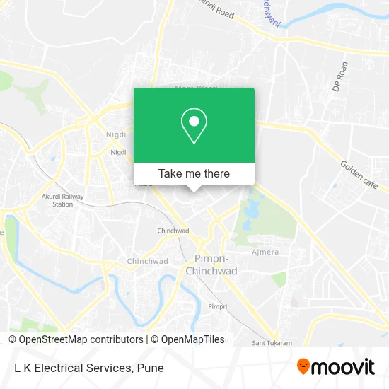 L K Electrical Services map