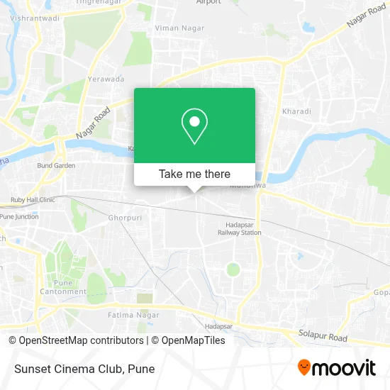 Sunset Cinema Club map