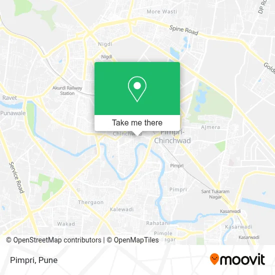Pimpri map