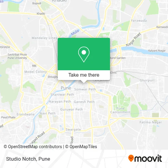 Studio Notch map