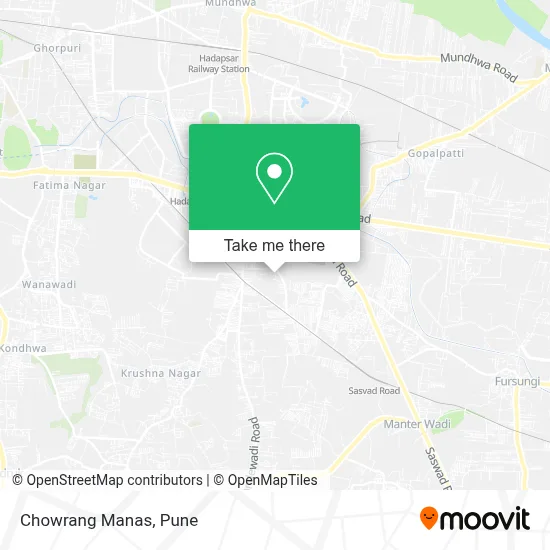 Chowrang Manas map