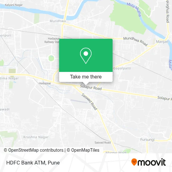HDFC Bank Atm map