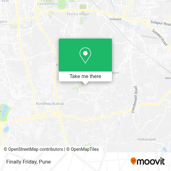 Finally Friday map