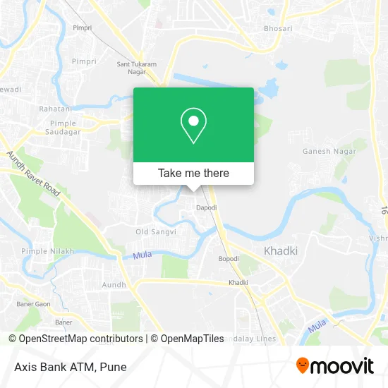 Axis Bank Atm map