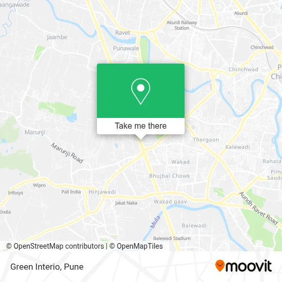 Green Interio map
