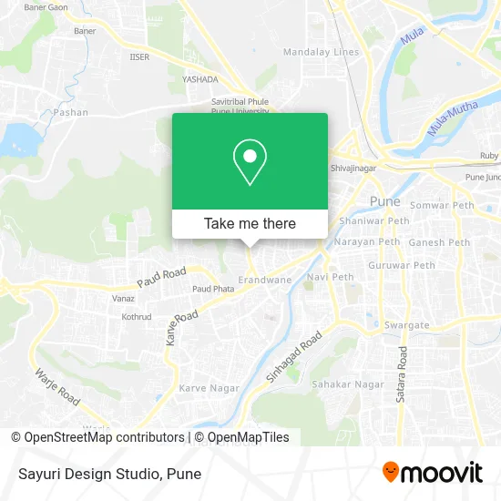 Sayuri Design Studio map