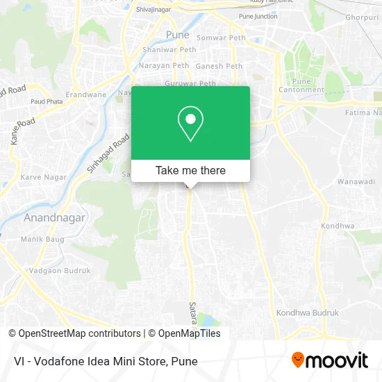 VI - Vodafone Idea Mini Store map