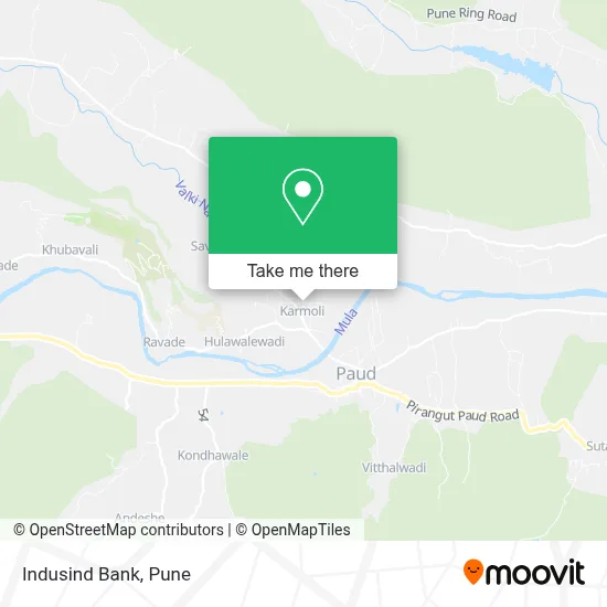 Indusind Bank map